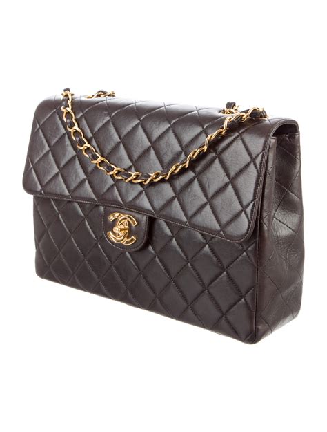 chanel jumbo single flap mod shots|vintage chanel jumbo flap bag.